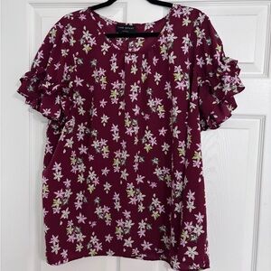 Floral Lane Bryant Top